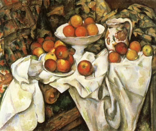Paul Cezanne Nature morte de pommes dt d'oranes